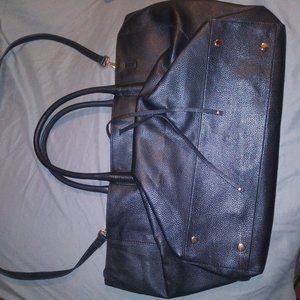 H&M leather tote bag